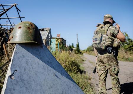 Российские военные установили контроль над Богатырем в ДНР