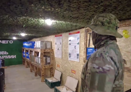 Минобороны России показало целый подземный комплекс на СВО