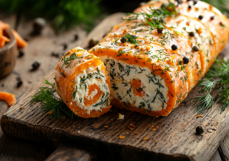 Рулет «Копейка» из моркови! Бюджетная закуска улетит со стола первой