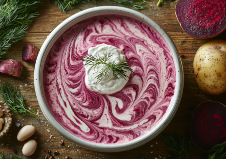 Чумовой крем-суп с картофелем и свеклой! Так вкусно и из обычных продуктов