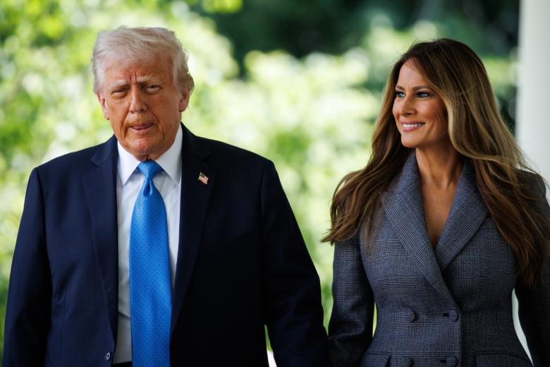 Дональд и Мелания Трамп