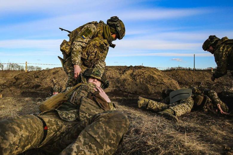 Военнослужащие ВСУ