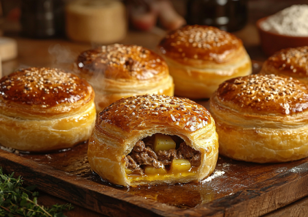 В них самое вкусное тесто! Татарские пироги вак-бэлиш с мясом и картошкой