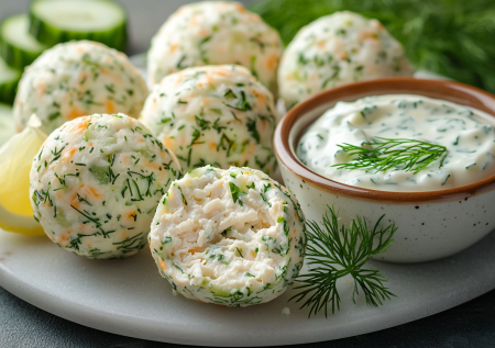 Куриные шарики с сыром и йогуртом! Обалденная закуска — едим и худеем