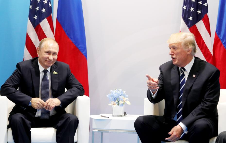 Владимир Путин, Дональд Трамп