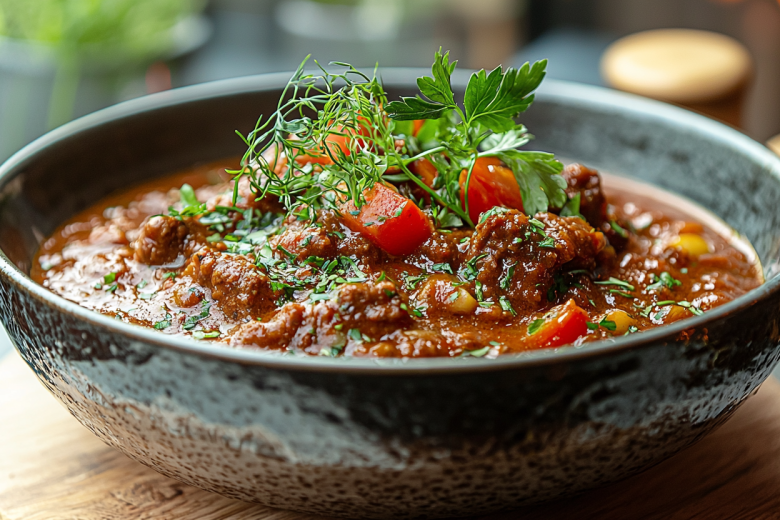 Вкус детства: как приготовить гуляш из говядины с подливкой как в СССР — пошаговый рецепт с фото на 400 ккал