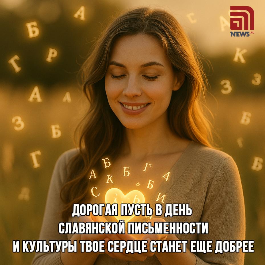 Красивые открытки в День славянской письменности и культуры с поздравлениями