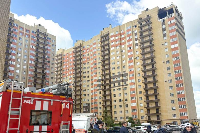 Взрыв газа в доме в Ставрополе
