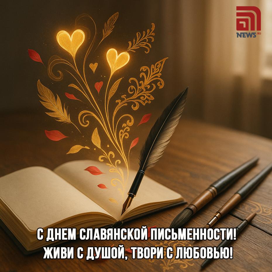 Открытки в День славянской письменности и культуры