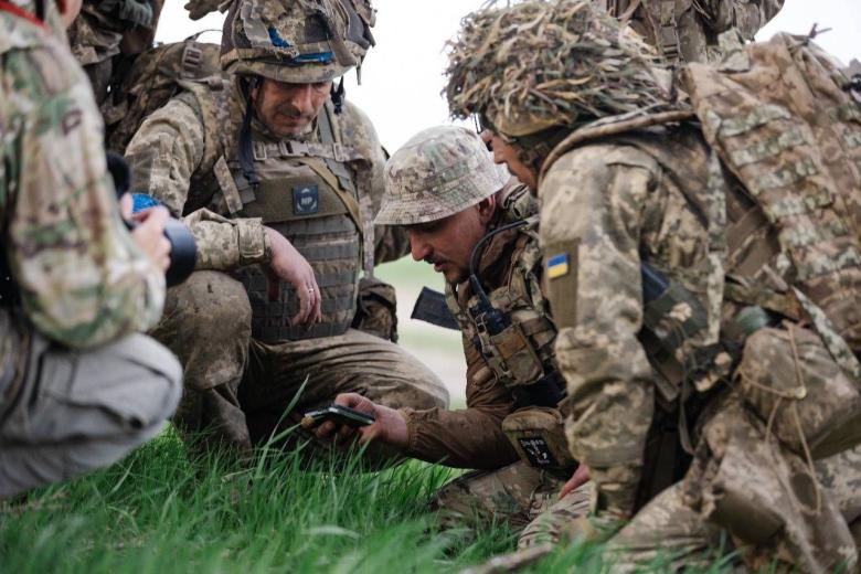 Военнослужащие ВСУ