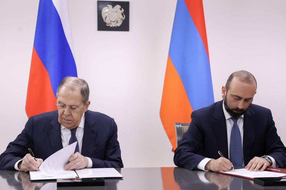 Встреча министров иностранных дел Армении и России