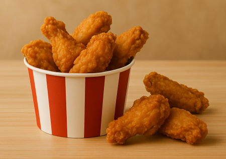 Легко повторить дома! Хрустящие куриные крылышки как в KFC