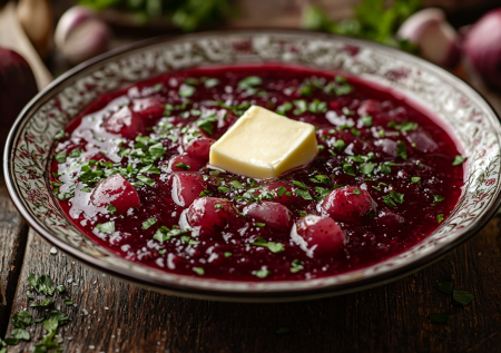 Этот ингредиент в борще меняет все! Небольшой кусочек — и вкус станет ярче