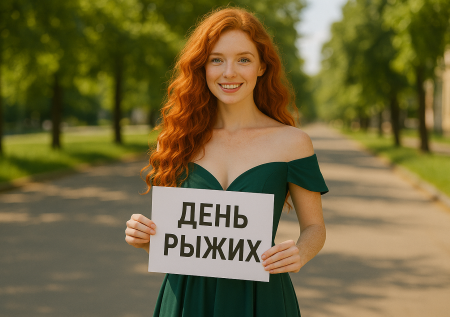 День рыжих — красивые бесплатные открытки для поздравлений