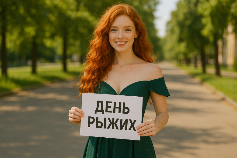 День рыжих — красивые бесплатные открытки для поздравлений