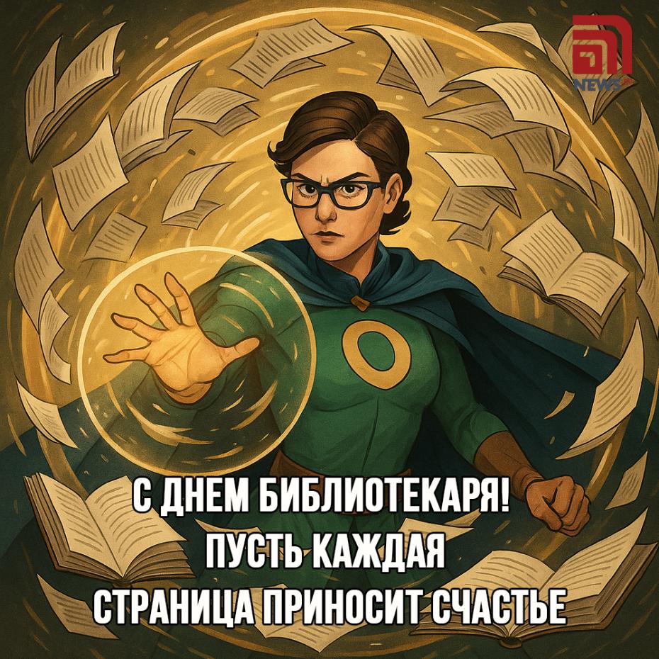 Поздравительные открытки ко Дню библиотекаря бесплатные