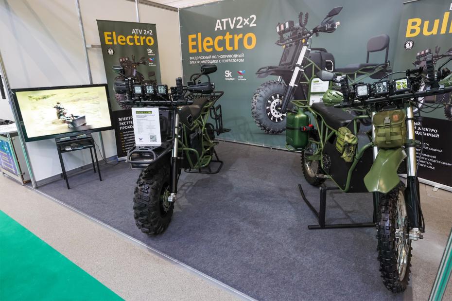 Электромотоцикл с генератором ATV 2x2 ELECTRO