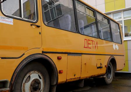 Автобус взорвался за мгновение до посадки детей