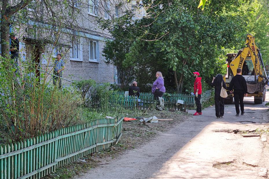 Последствия падения БПЛА в Туле