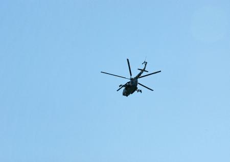 В Бурятии вертолет совершил жесткую посадку сразу после старта