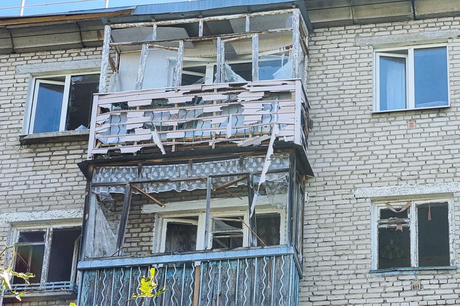 Последствия падения БПЛА в Туле