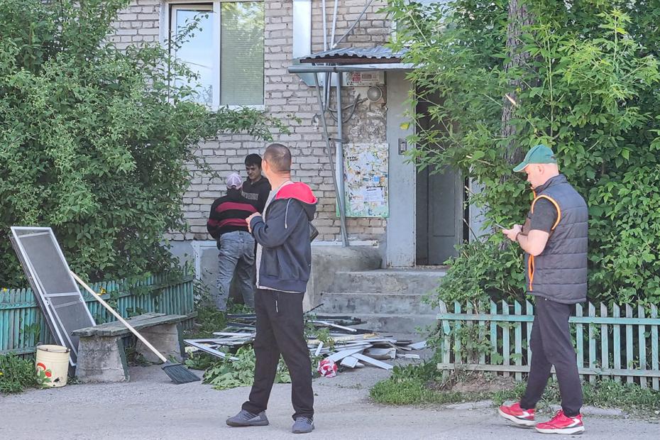 Последствия падения БПЛА в Туле