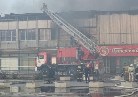 На Ставрополье ликвидировали крупный пожар