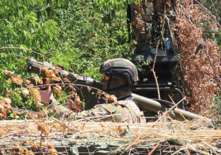 Появились кадры из взятых под контроль ВС РФ Беловод в Сумской области