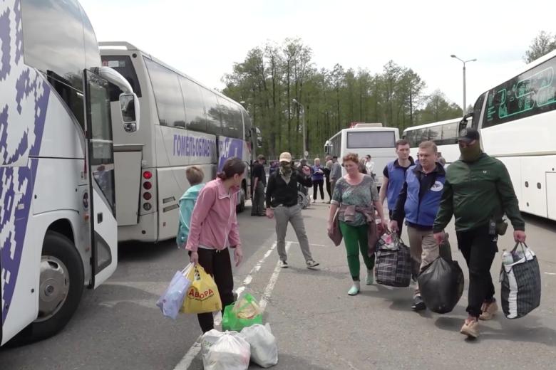 Мирные жители, возвращенные из украинского плена