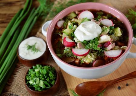 Съедите за один раз: окрошка на квасе с авокадо — вкусно и просто