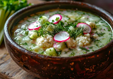 Вот это поворот! Окрошка, которая сжигает жир: восторг вкусовых рецепторов!