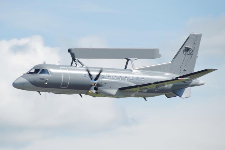 Шведский самолет ДРЛО Saab 340 AEW&C