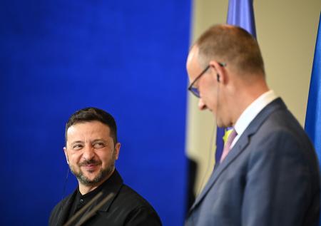 Мерц прервал выступление Зеленского