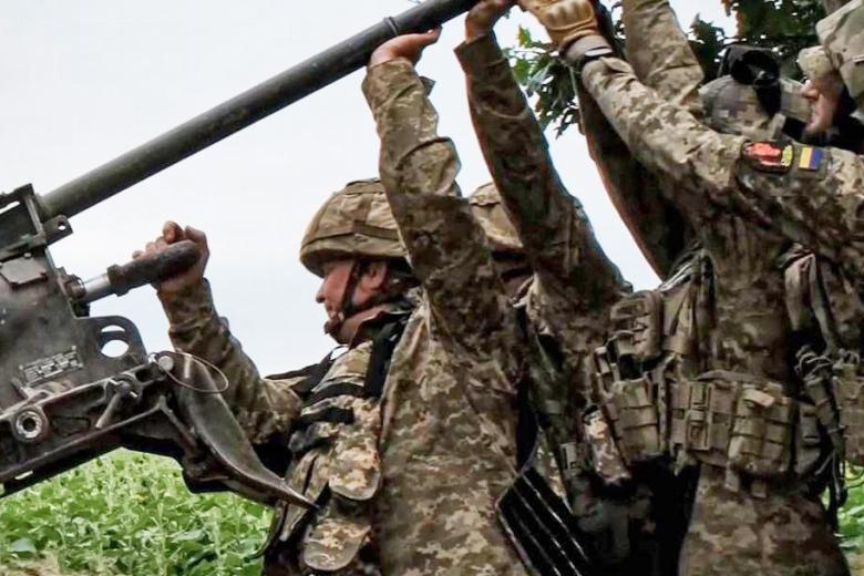 Военнослужащие ВСУ