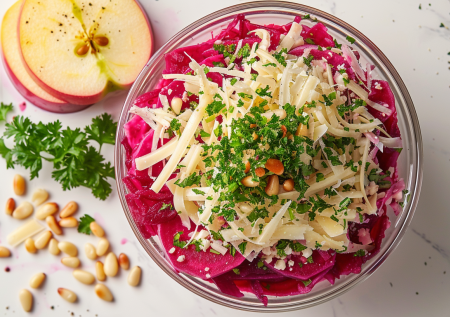 Этот салат со свеклой вы точно не ели! Всего три ингредиента, а вкус — вау!