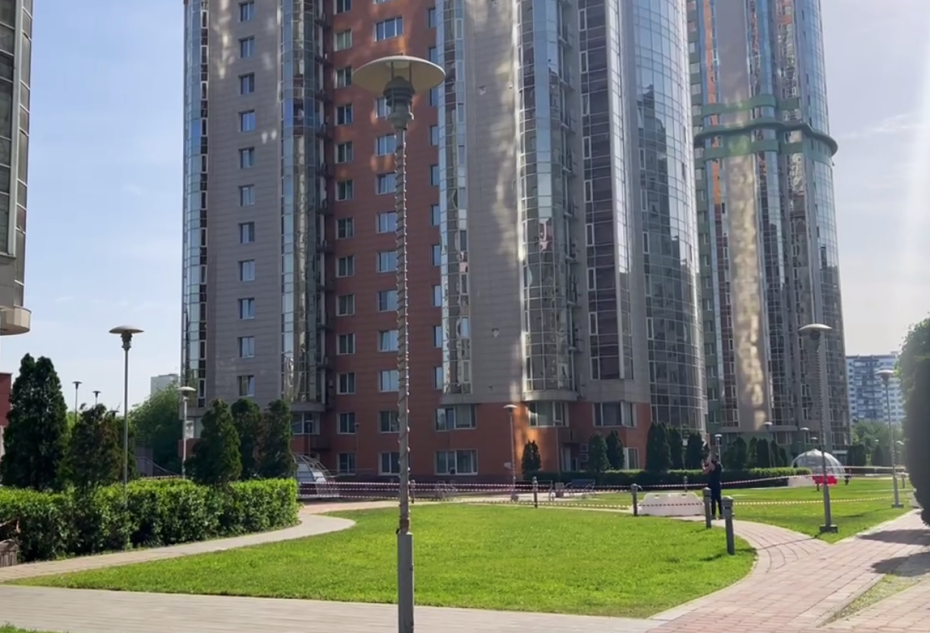 Повреждение жилого дома на проспекте Вернадского