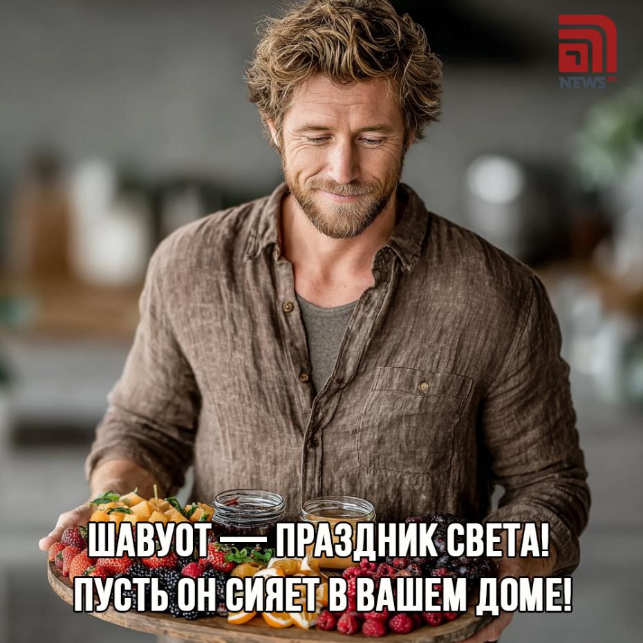 Онлайн-открытка на Шавуот бесплатно