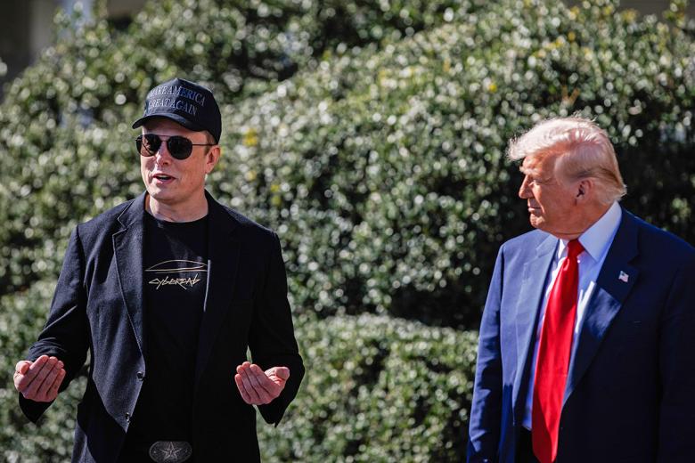 Илон Маск и Дональд Трамп