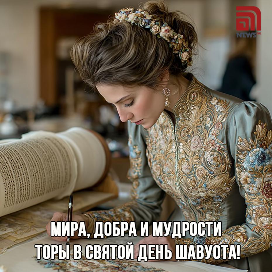 Открытка на Шавуот