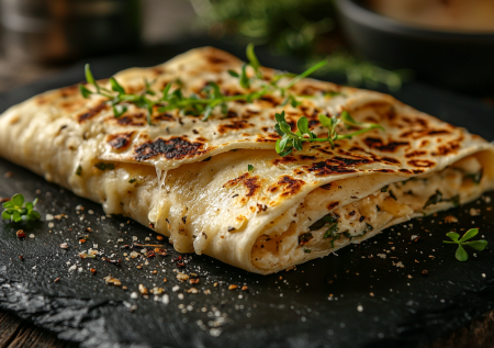 Взяла лаваш — и через 10 минут уже едим. Классные вкусняшки, как в Турции!