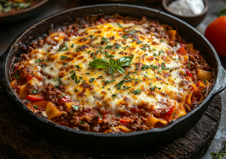 Обалденная ленивая лазанья — просто и вкусно! Быстрый рецепт на сковороде