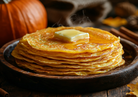 Не знаете, куда деть тыкву? Готовим солнечные блинчики — вкусно и полезно