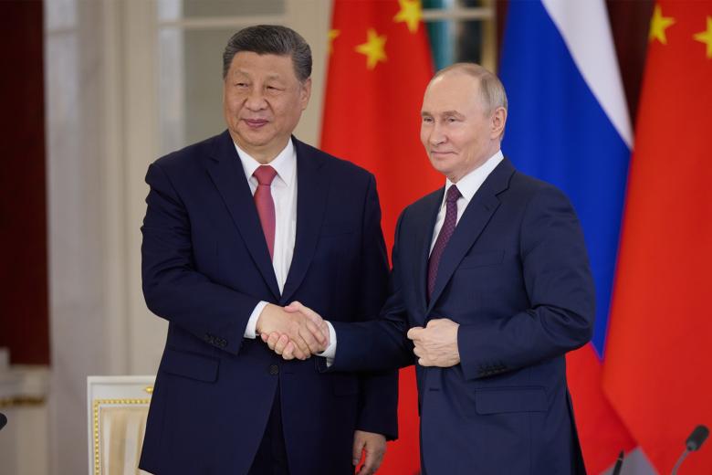 Си Цзиньпин и Владимир Путин