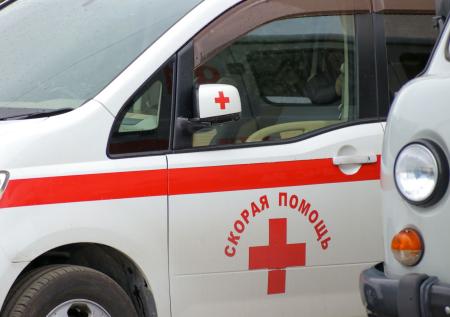 Опрокинувшийся бензовоз попал в кадр