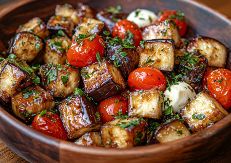 Хрустяшка с нежным сливочным вкусом — готовим хитовый салат из баклажанов