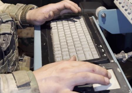 Работа российского боевого лазера попала на видео