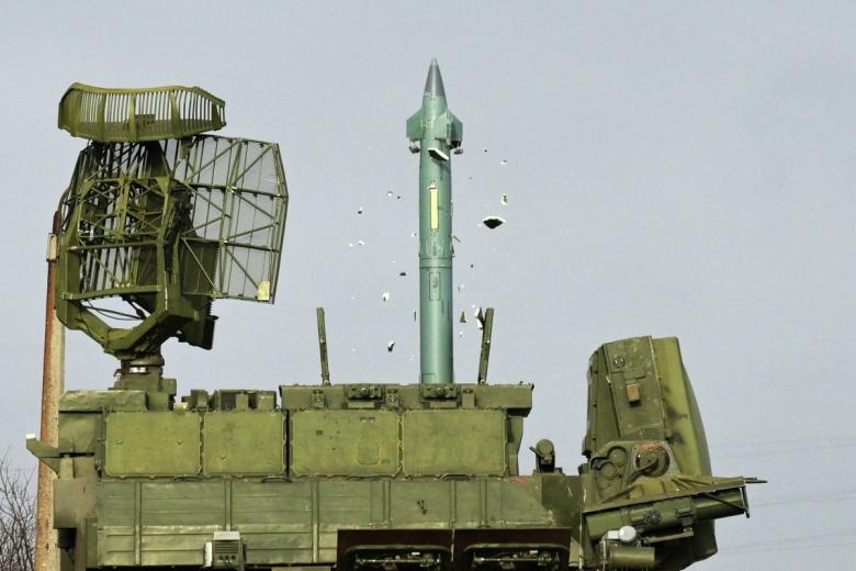 Боевая работа зенитного ракетного комплекса (ЗРК) «Тор»