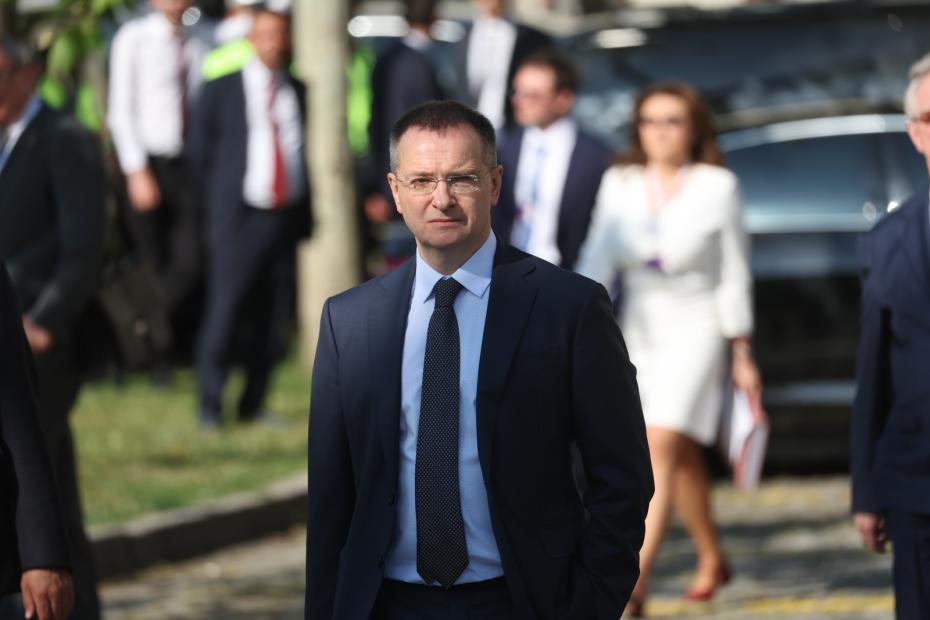 Помощник президента РФ Владимир Мединский после  российско-украинских переговоров во дворце Чираган в Стамбуле