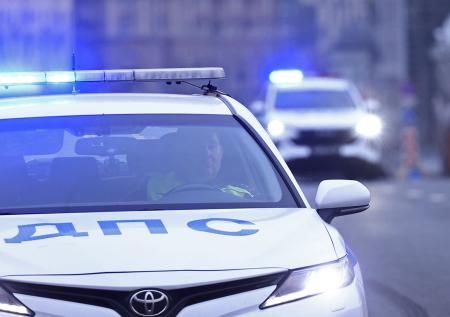 Иномарку намотало на ограждение после жесткого ДТП