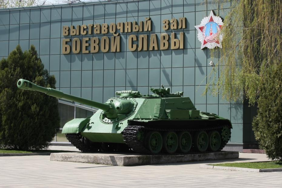 Экспонат музея военной техники «Оружие Победы» в Краснодаре